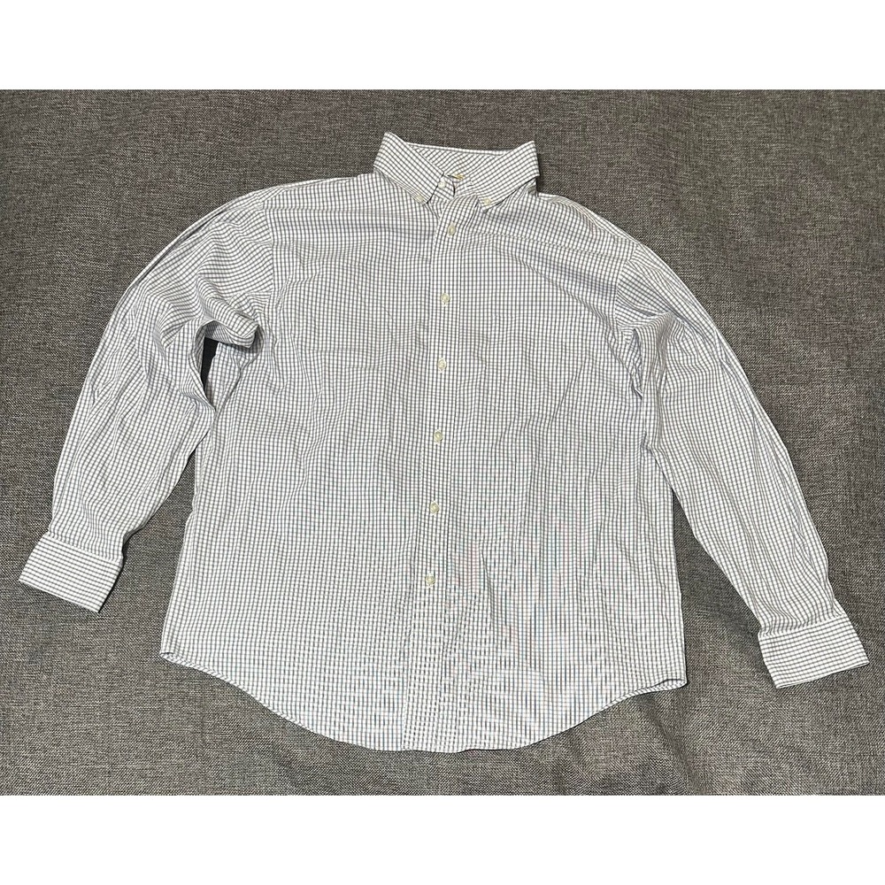 Gold Label Roundtree & Yorke Men's‎ L Checkered Long Sleeve Shirt